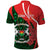 Personalised Burkina Faso Republic Day Polo Shirt Happy 66th Anniversary - Bogolan Pattern - Wonder Print Shop