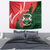 Personalised Burkina Faso Republic Day Tapestry Happy 66th Anniversary - Bogolan Pattern - Wonder Print Shop