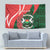 Personalised Burkina Faso Republic Day Tapestry Happy 66th Anniversary - Bogolan Pattern - Wonder Print Shop