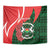 Personalised Burkina Faso Republic Day Tapestry Happy 66th Anniversary - Bogolan Pattern - Wonder Print Shop