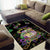 Happy And Delicious Mardi Gras Area Rug King Cake And Luxury Beadeds - Wonder Print Shop