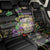 Happy And Delicious Mardi Gras Back Car Seat Cover King Cake And Luxury Beadeds - Wonder Print Shop