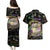 Happy And Delicious Mardi Gras Couples Matching Puletasi and Hawaiian Shirt King Cake And Luxury Beadeds - Wonder Print Shop
