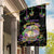 Happy And Delicious Mardi Gras Garden Flag King Cake And Luxury Beadeds - Wonder Print Shop