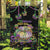 Happy And Delicious Mardi Gras Garden Flag King Cake And Luxury Beadeds - Wonder Print Shop