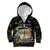 Happy And Delicious Mardi Gras Kid Hoodie King Cake And Luxury Beadeds - Wonder Print Shop
