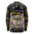 Happy And Delicious Mardi Gras Long Sleeve Shirt King Cake And Luxury Beadeds - Wonder Print Shop