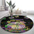 Happy And Delicious Mardi Gras Round Carpet King Cake And Luxury Beadeds