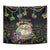 Happy And Delicious Mardi Gras Tapestry King Cake And Luxury Beadeds - Wonder Print Shop