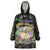 Happy And Delicious Mardi Gras Wearable Blanket Hoodie King Cake And Luxury Beadeds - Wonder Print Shop
