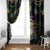 Happy And Delicious Mardi Gras Window Curtain King Cake And Luxury Beadeds - Wonder Print Shop