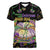 Happy And Delicious Mardi Gras Women V-Neck T-Shirt King Cake And Luxury Beadeds - Wonder Print Shop