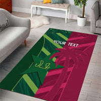 Custom West Indies And Pakistan Cricket Area Rug 2025 Windies Shaheens Together - Wonder Print Shop