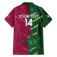 Custom West Indies And Pakistan Cricket Family Matching Tank Maxi Dress and Hawaiian Shirt 2025 Windies Shaheens Together - Wonder Print Shop