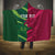 Custom West Indies And Pakistan Cricket Hooded Blanket 2025 Windies Shaheens Together