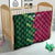 Custom West Indies And Pakistan Cricket Quilt 2025 Windies Shaheens Together - Wonder Print Shop