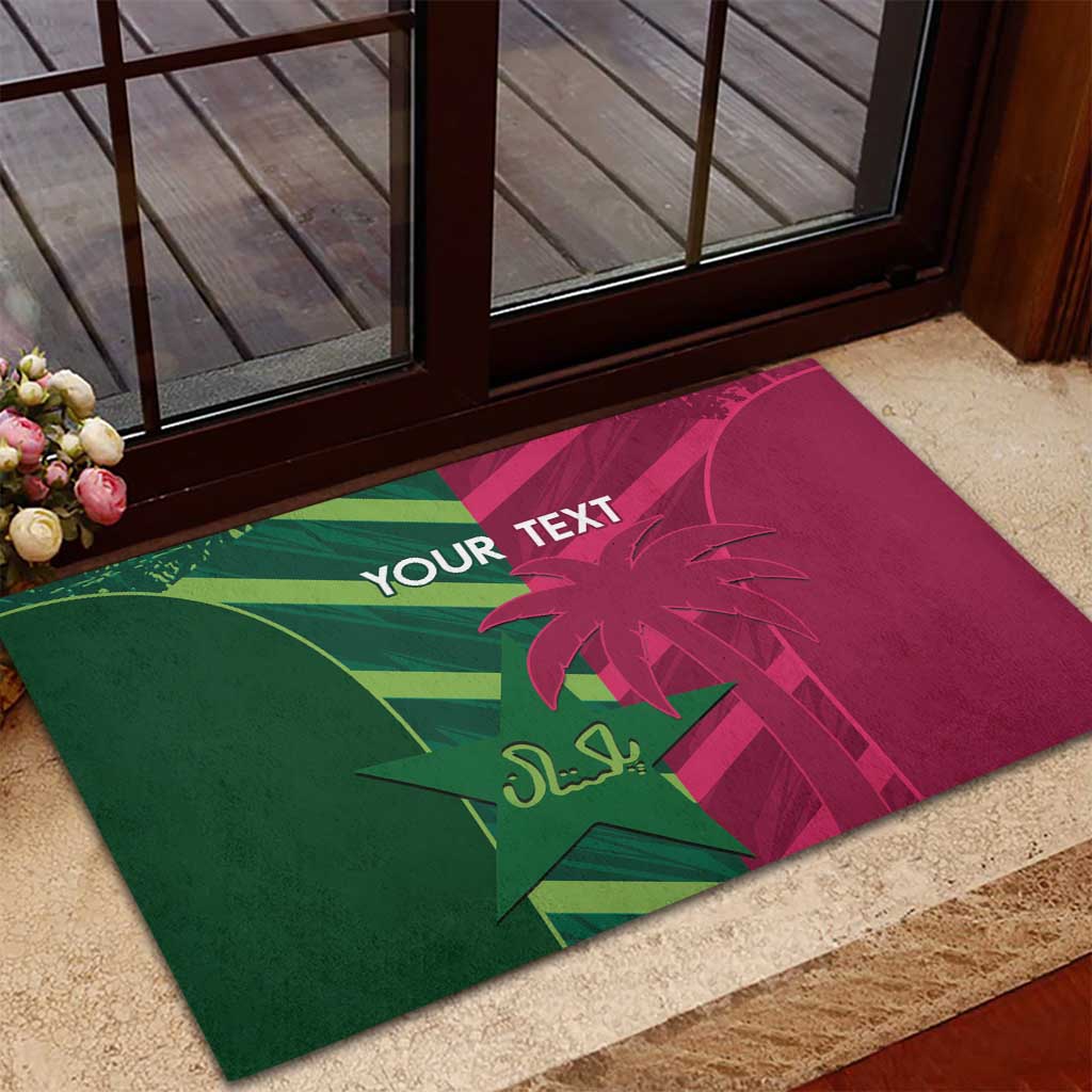 Custom West Indies And Pakistan Cricket Rubber Doormat 2025 Windies Shaheens Together - Wonder Print Shop