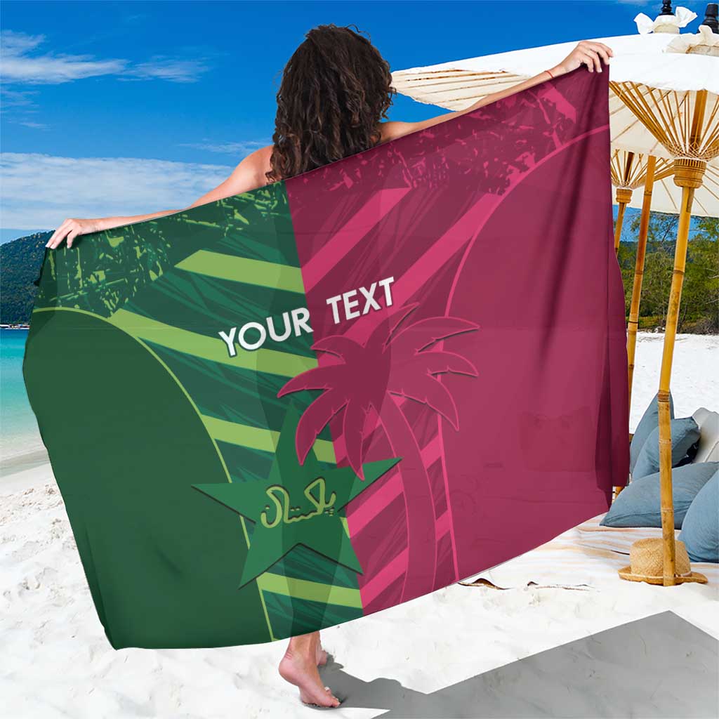 Custom West Indies And Pakistan Cricket Sarong 2025 Windies Shaheens Together - Wonder Print Shop