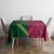 Custom West Indies And Pakistan Cricket Tablecloth 2025 Windies Shaheens Together - Wonder Print Shop