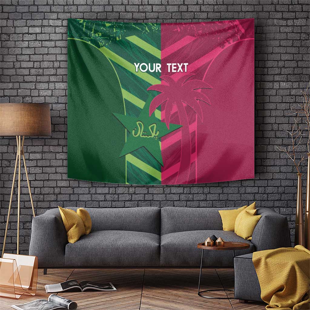 Custom West Indies And Pakistan Cricket Tapestry 2025 Windies Shaheens Together - Wonder Print Shop