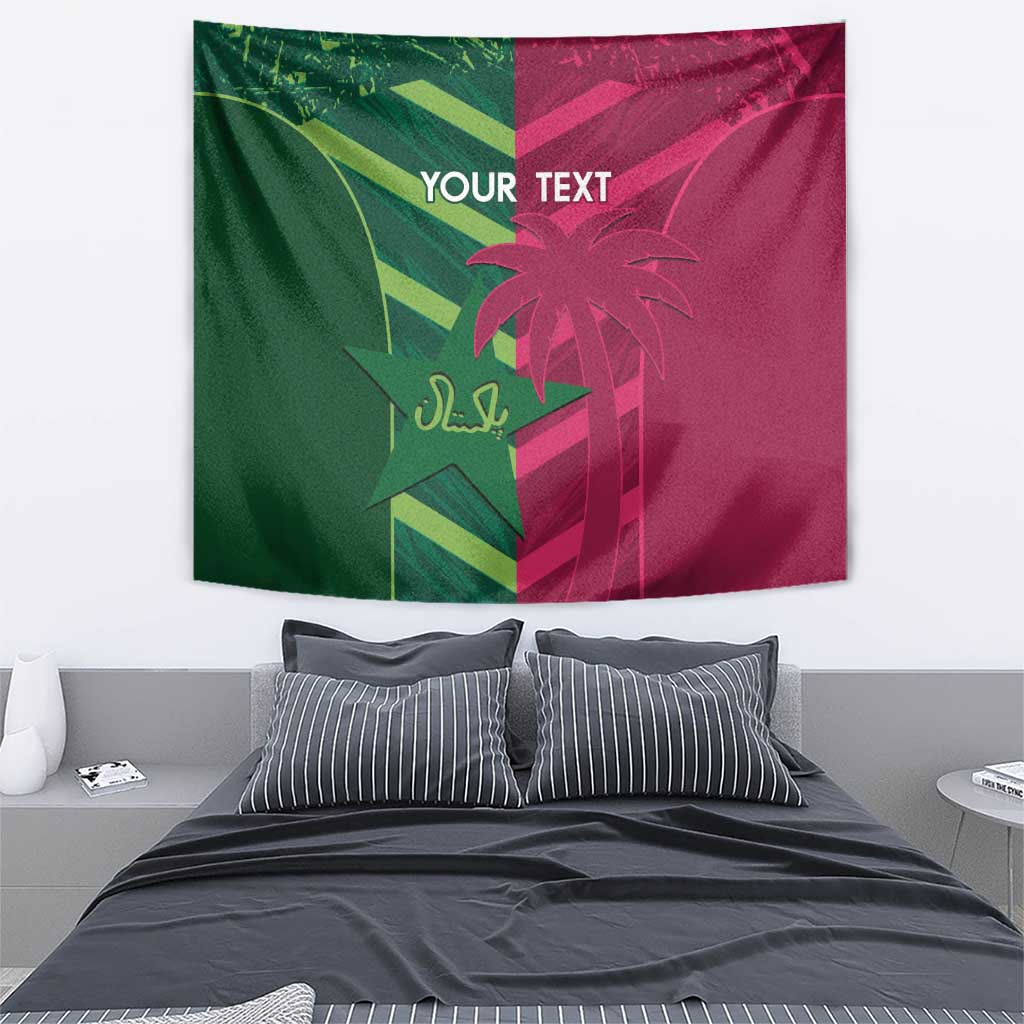 Custom West Indies And Pakistan Cricket Tapestry 2025 Windies Shaheens Together - Wonder Print Shop