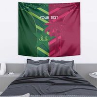 Custom West Indies And Pakistan Cricket Tapestry 2025 Windies Shaheens Together - Wonder Print Shop