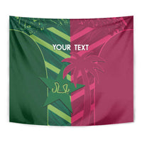 Custom West Indies And Pakistan Cricket Tapestry 2025 Windies Shaheens Together - Wonder Print Shop