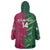 Custom West Indies And Pakistan Cricket Wearable Blanket Hoodie 2025 Windies Shaheens Together - Wonder Print Shop