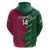 Custom West Indies And Pakistan Cricket Zip Hoodie 2025 Windies Shaheens Together - Wonder Print Shop