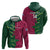 Custom West Indies And Pakistan Cricket Zip Hoodie 2025 Windies Shaheens Together - Wonder Print Shop