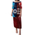 Custom India And England Cricket Puletasi 2025 Men In Blue Three Lions Together - Wonder Print Shop