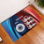 Custom India And England Cricket Rubber Doormat 2025 Men In Blue Three Lions Together - Wonder Print Shop