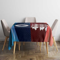 Custom India And England Cricket Tablecloth 2025 Men In Blue Three Lions Together - Wonder Print Shop