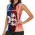 Custom India And England Cricket Women Sleeveless Polo Shirt 2025 Men In Blue Three Lions Together - Wonder Print Shop