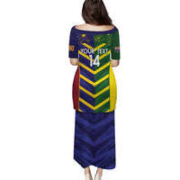 Custom Sri Lanka And Australia Cricket Puletasi 2025 The Lions Baggy Greens Together - Wonder Print Shop