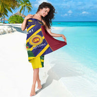 Custom Sri Lanka And Australia Cricket Sarong 2025 The Lions Baggy Greens Together - Wonder Print Shop