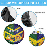 Custom Sri Lanka And Australia Cricket Spare Tire Cover 2025 The Lions Baggy Greens Together - Wonder Print Shop