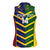 Custom Sri Lanka And Australia Cricket Women Sleeveless Polo Shirt 2025 The Lions Baggy Greens Together - Wonder Print Shop