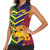Custom Sri Lanka And Australia Cricket Women Sleeveless Polo Shirt 2025 The Lions Baggy Greens Together - Wonder Print Shop