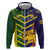 Custom Sri Lanka And Australia Cricket Zip Hoodie 2025 The Lions Baggy Greens Together - Wonder Print Shop