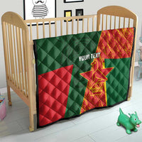 Custom Bangladesh And Zimbabwe Cricket Quilt 2025 Tigers Chevrons Together - Wonder Print Shop