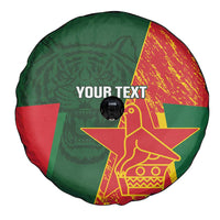 Custom Bangladesh And Zimbabwe Cricket Spare Tire Cover 2025 Tigers Chevrons Together - Wonder Print Shop