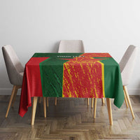 Custom Bangladesh And Zimbabwe Cricket Tablecloth 2025 Tigers Chevrons Together - Wonder Print Shop