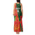 Custom Bangladesh And Zimbabwe Cricket Tank Maxi Dress 2025 Tigers Chevrons Together - Wonder Print Shop