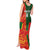 Custom Bangladesh And Zimbabwe Cricket Tank Maxi Dress 2025 Tigers Chevrons Together - Wonder Print Shop