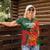 Custom Bangladesh And Zimbabwe Cricket Women Polo Shirt 2025 Tigers Chevrons Together - Wonder Print Shop