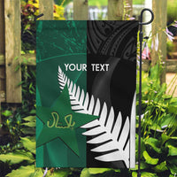 Custom New Zealand And Pakistan Cricket Garden Flag 2025 Black Cap Shaheens Together - Wonder Print Shop