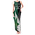 Custom New Zealand And Pakistan Cricket Tank Maxi Dress 2025 Black Cap Shaheens Together - Wonder Print Shop
