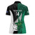 Custom New Zealand And Pakistan Cricket Women Polo Shirt 2025 Black Cap Shaheens Together - Wonder Print Shop