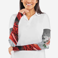 Wales Cardiff Capital Arm Sleeves Welsh Red Dragon Castell Caerdydd - Wonder Print Shop